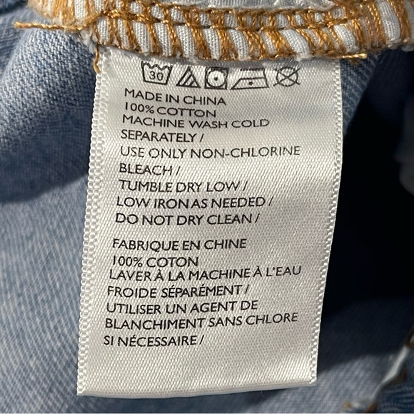 BDG Jeans Womens Size 30 Wide Leg Blue Pockets High Rise Light Wash - Picture 10 of 11